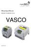 VAriable Speed COntroller. Manuale d installazione ed uso VASCO. manvasco_ita_30