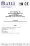 SPINTORE Tipo 490. MANUALE D ISTRUZIONE PER L USO in conformita alla DIRETTIVA DEL CONSIGLIO CEE 2006/42/CE del 17/05/2006 ed integrazioni seguenti