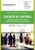 SOCIETÀ DI CAPITALI La gestione giuridica e le regole di funzionamento delle società di capitali