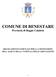 COMUNE DI BENESTARE Provincia di Reggio Calabria REGOLAMENTO COMUNALE PER LA COSTITUZIONE DELL ALBO E DELLA CONSULTA DELLE ASSOCIAZIONI