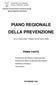 PIANO REGIONALE DELLA PREVENZIONE