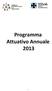Programma Attuativo Annuale 2013