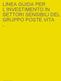 LINEA GUIDA PER L INVESTIMENTO IN SETTORI SENSIBILI DEL GRUPPO POSTE VITA -