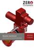 Nozzles monitoren. Monitorsystemen voor Industriële Brandbestrijding. ZERO Fire Systems B.V. Industrial Fire Protection