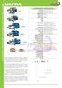 ULTRA 9. Turbine. Tenuta meccanica. Mechanical seal. Sello mecánico. Garniture mécanique. Motore 2 poli a induzione 3~ 230/400V-50Hz 1~ 230V-50Hz