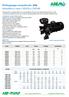 Elettropompe normalizzate Monoblocco serie CMN32 e CMN40