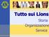 Tutto sui Lions. Storia Organizzazione Service