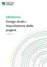 Lifedomus Design studio : impostazione delle pagine 16/04/2018