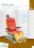 Athena Scale. Poltrona hospital con bilancia integrata Hospital chair with integrated scale. La sapienza che genera benessere A wellbeing feeling