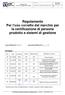 Regolamento Per l uso corretto del marchio per la certificazione di persone prodotto e sistemi di gestione