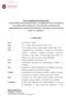INDICE Articolo 1 - Oggetto del contratto n. 1 (uno) incarico di collaborazione esterna
