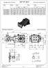 GXT HT Technical Characteristics. Overall dimensions. Caratteristiche Tecniche. Dimensioni d'ingombro GXT1015SHT