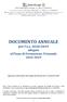 DOCUMENTO ANNUALE per l a.s allegato al Piano di Formazione Triennale