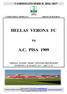 HELLAS VERONA FC A.C. PISA 1909