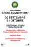 30 SETTEMBRE 01 OTTOBRE