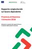 Rapporto congiunturale sul lavoro dipendente. Provincia di Ravenna I trimestre 2018
