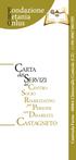 CARTA SERVIZI CASTAGNETO CENTRO SOCIO RIABILITATIVO PERSONE DISABILITÀ. dei. Contrada Furna Chiaravalle Centrale (CZ) - (+39)