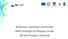 Relazione valutativa intermedia della Strategia di Sviluppo Locale del Gal Prealpi e Dolomiti