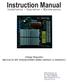Instruction Manual. Installation Operation Maintenance. Voltage Regulator. MECCALTE SR7 AVR(GEAVRSR7,SDMO or )