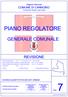 PIANO REGOLATORE GENERALE COMUNALE