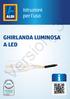 Istruzioni per l uso GHIRLANDA LUMINOSA A LED. Version_3