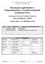 Documento sugli obiettivi e Programmazione e i Livelli Essenziali di Assistenza (LEA)