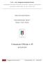 Comunicato Ufficiale n. 05