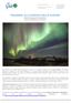 FINLANDIA, ALLA RICERCA DELLE AURORE National Geographic Expeditions Dal al