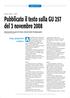 Pubblicato il testo sulla GU 257 del 3 novembre 2008