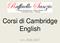 Corsi di Cambridge English A.S