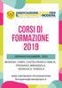 CORSI DI FORMAZIONE 2019
