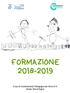 FORMAZIONE A cura di Coordinamento Pedagogico dei Servizi 0-6 Unione Terre d Argine