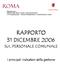 RAPPORTO 31 DICEMBRE 2006