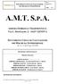 A.M.T. S.P.A. AZIENDA MOBILITÀ E TRASPORTI S.P.A. VIA L. MONTALDO, GENOVA DOCUMENTO UNICO DI VALUTAZIONE. (art.26, c.3 del D.Lgs.