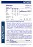 Risultati 1Q 05 Last close 1,14. A capital increase while waiting for the merger