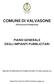 COMUNE DI VALVASONE. (Provincia di Pordenone) PIANO GENERALE DEGLI IMPIANTI PUBBLICITARI