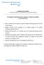 COMUNICATO STAMPA (ai sensi della delibera CONSOB n del 14 maggio 1999 e successive modifiche ed integrazioni)