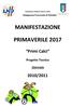 MANIFESTAZIONE PRIMAVERILE 2017