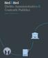 Diritto Amministrativo Contratti Pubblici. Gennaio - Febbraio 2017