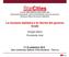 La funzione statistica e la riforma del governo locale. Giorgio Alleva Presidente Istat