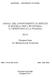 ANNALI DEL DIPARTIMENTO DI METODI E MODELLI PER L ECONOMIA, IL TERRITORIO E LA FINANZA. Perspectives on Behavioural Sciences