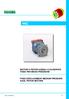 H4C MOTORI A PISTONI ASSIALI A CILINDRATA FISSA PER MEDIA PRESSIONE FIXED DISPLACEMENT MEDIUM PRESSURE AXIAL PISTON MOTORS COD.