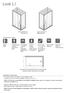 Profilo da appoggio e di tenuta On-floor sustaining and seal profile