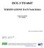 DCE-3 TD 604T. TERMINAZIONE DATI Nx64 Kbit/s OMOLOGAZIONE IST /