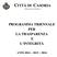 CITTÀ DI CASORIA (PROVINCIA DI NAPOLI) PROGRAMMA TRIENNALE PER LA TRASPARENZA E L INTEGRITÀ