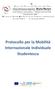 Protocollo per la Mobilità Internazionale Individuale Studentesca