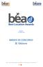 MILANO OTTOBRE BANDO DI CONCORSO III Edizione. Il BEA Festival Italiano degli Eventi e della Live Communication è una iniziativa di