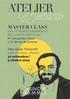 ATELIER. Belcanto. MASTER CLASS di ALTO PERFEZIONAMENTO NEL CANTO LIRICO con M Alessandra Rossi & M Bruno de Simone