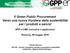 Il Green Public Procurement Verso una nuova frontiera della sostenibilità per I prodotti e servizi