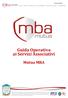 Guida Operativa ai Servizi Associativi Mutua MBA